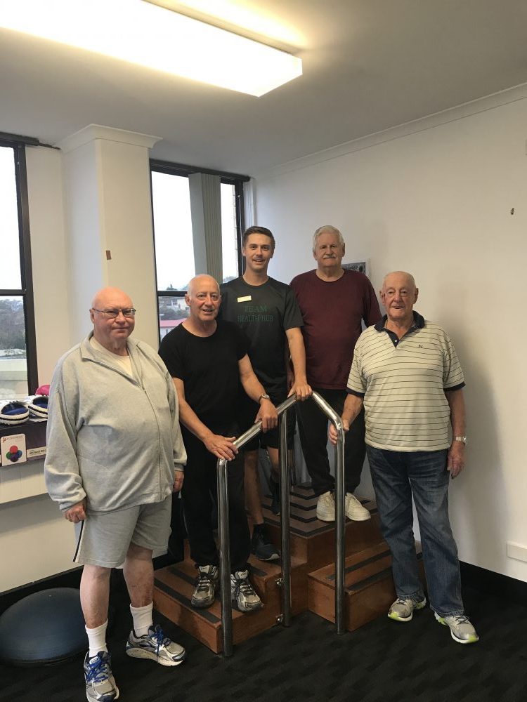 Your Health Hub's Exercise Physiologist with his clients